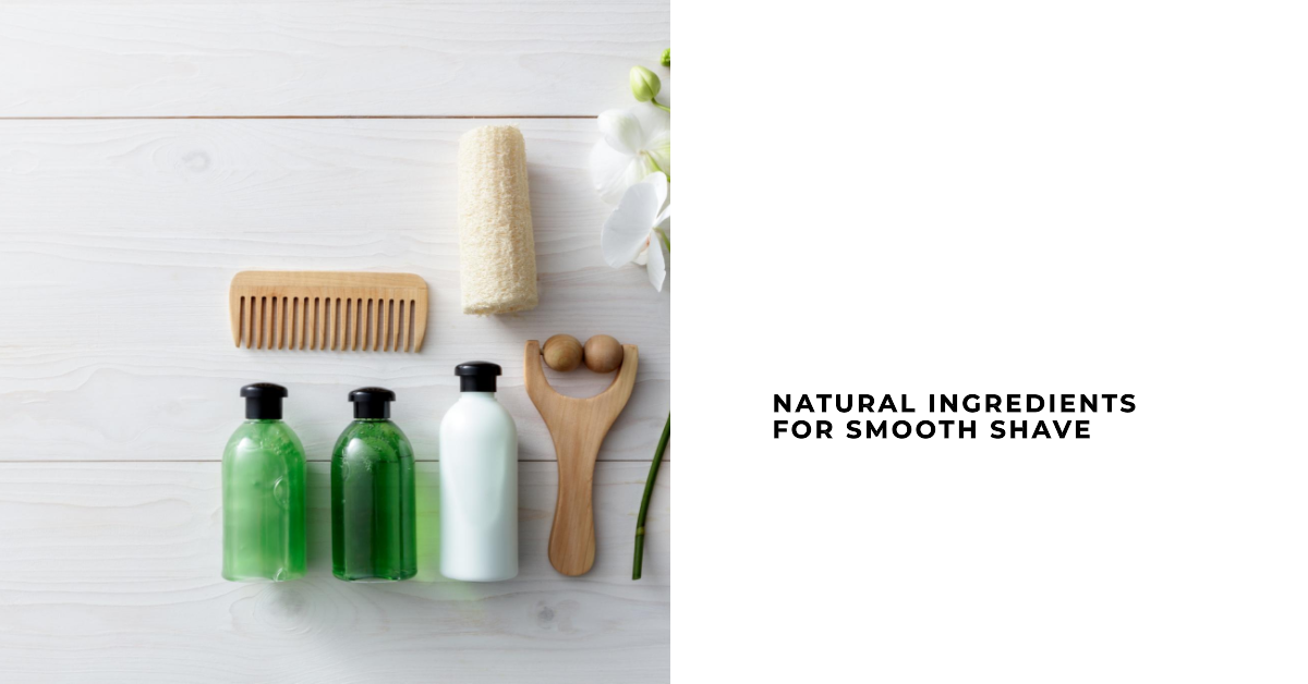 Natural Ingredients to Look for in Men’s Shaving Lotion