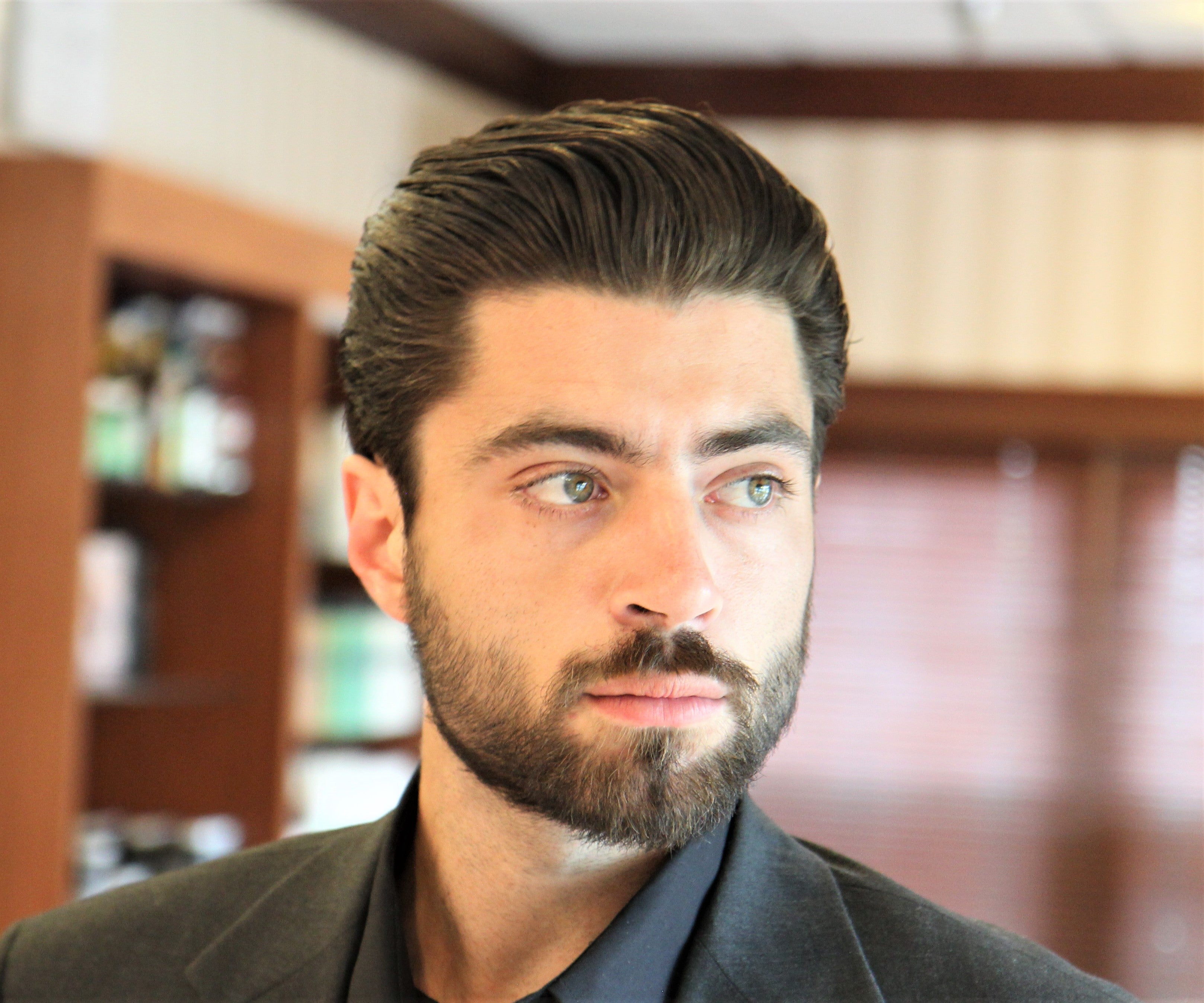 Dapper Slicked Back Hair: Men's Short Hair How-To